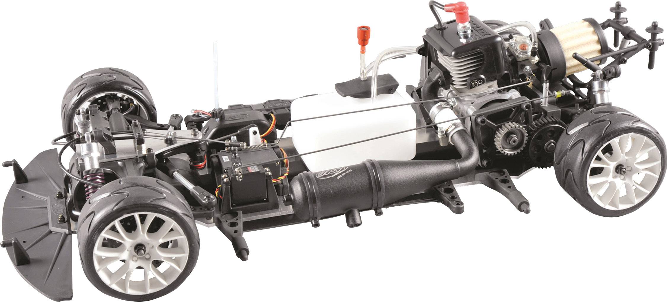 FG Modellsport BMW M3 E30 1:5 RC Modellauto Benzin Straßenmodell Allradantrieb (4WD) RtR 2,4GHz inkl. Akku, Ladegerät und