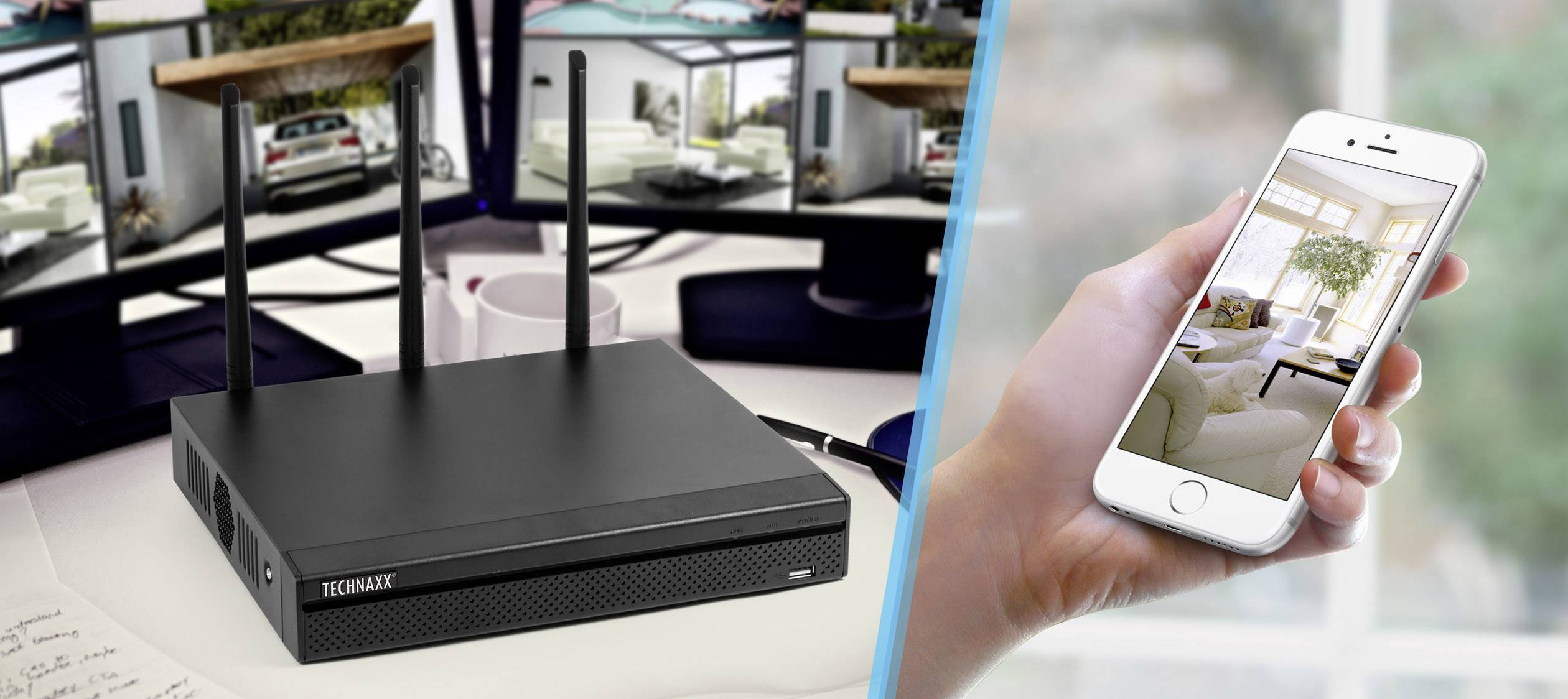 Technaxx 4607 TX-64 4-Kanal Netzwerk-Videorecorder