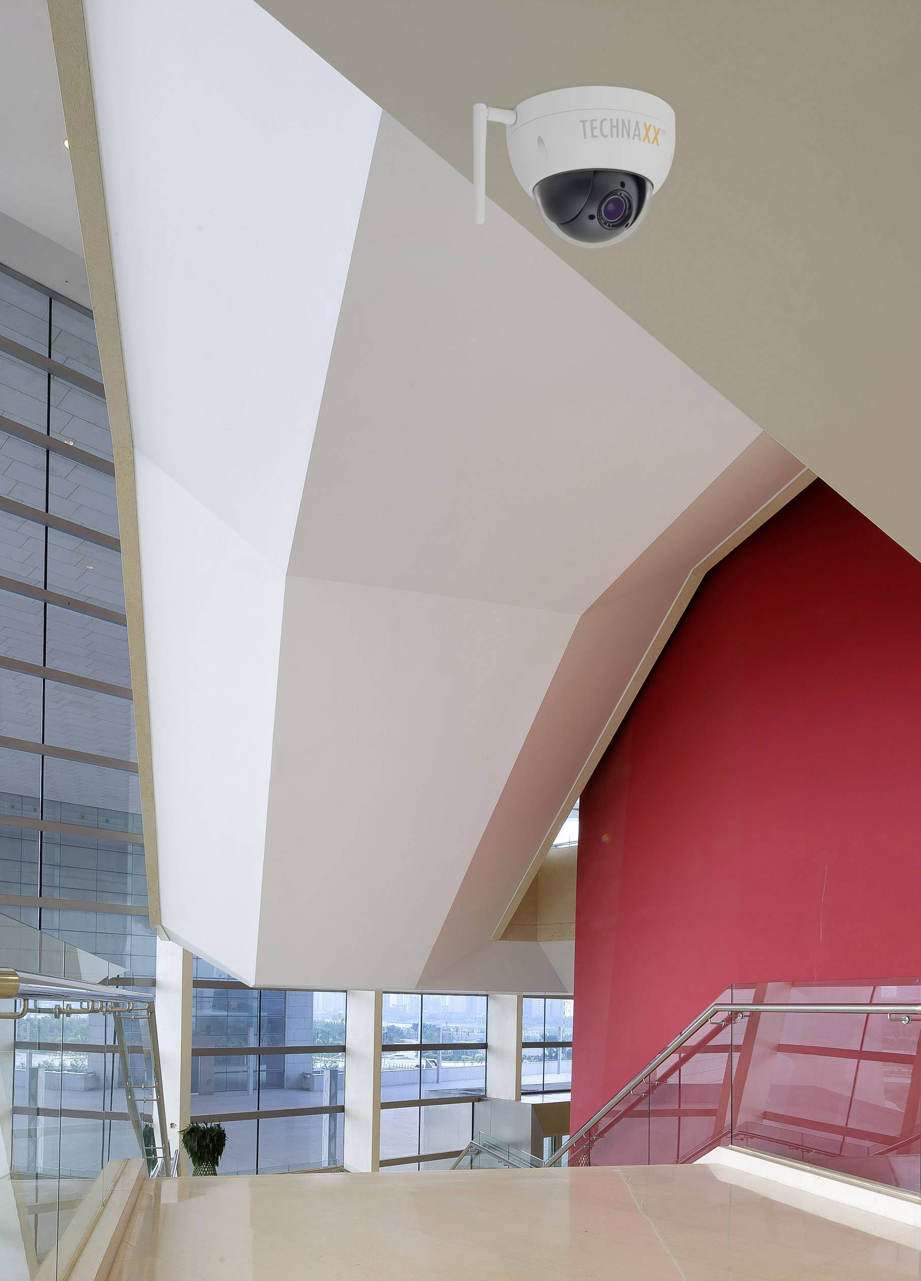 Technaxx TX-67 4610 WLAN IP Überwachungskamera 1920 x 1080 Pixel