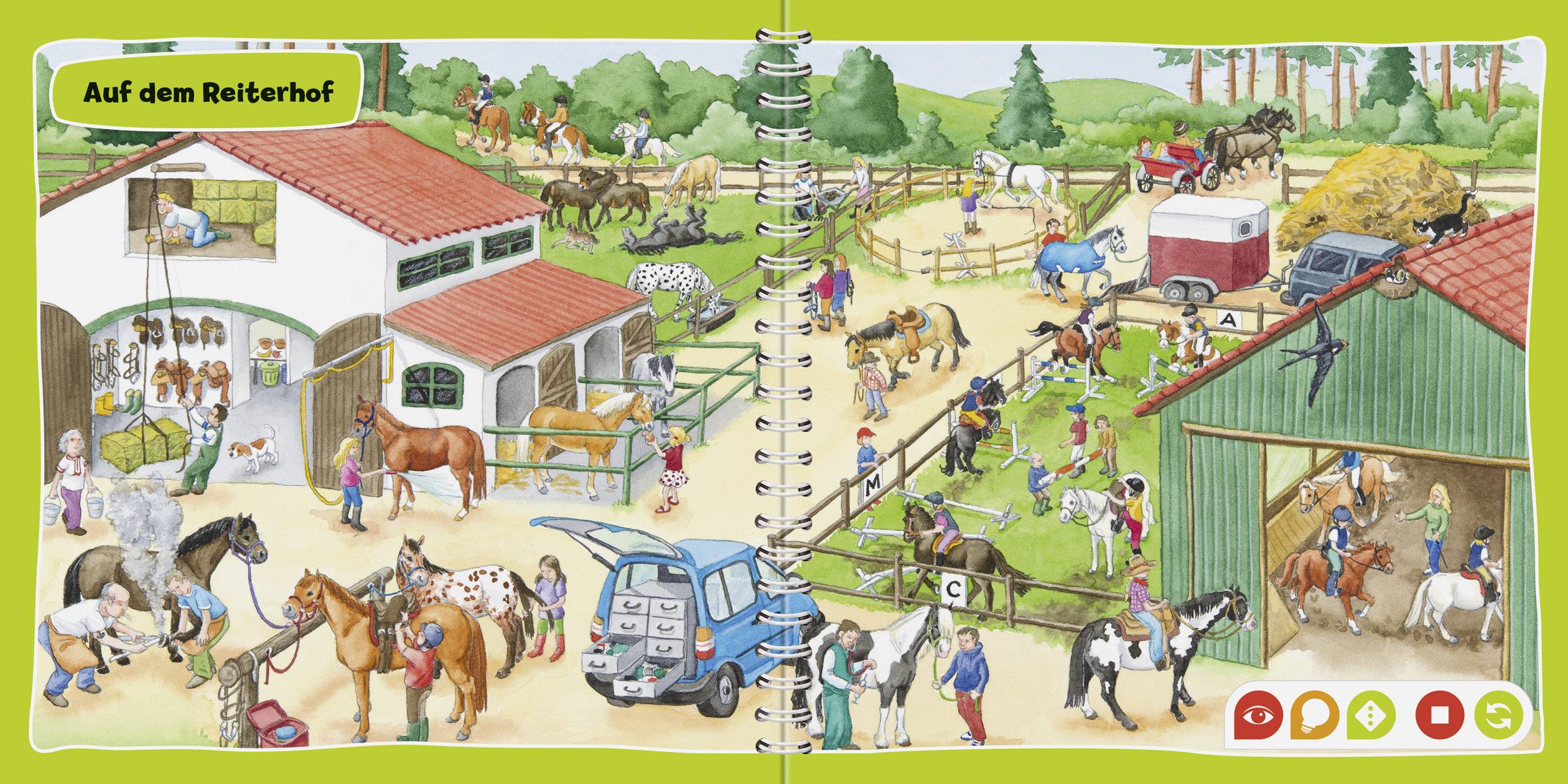 Ravensburger tiptoi® Pferde und Ponys tiptoi® 55408