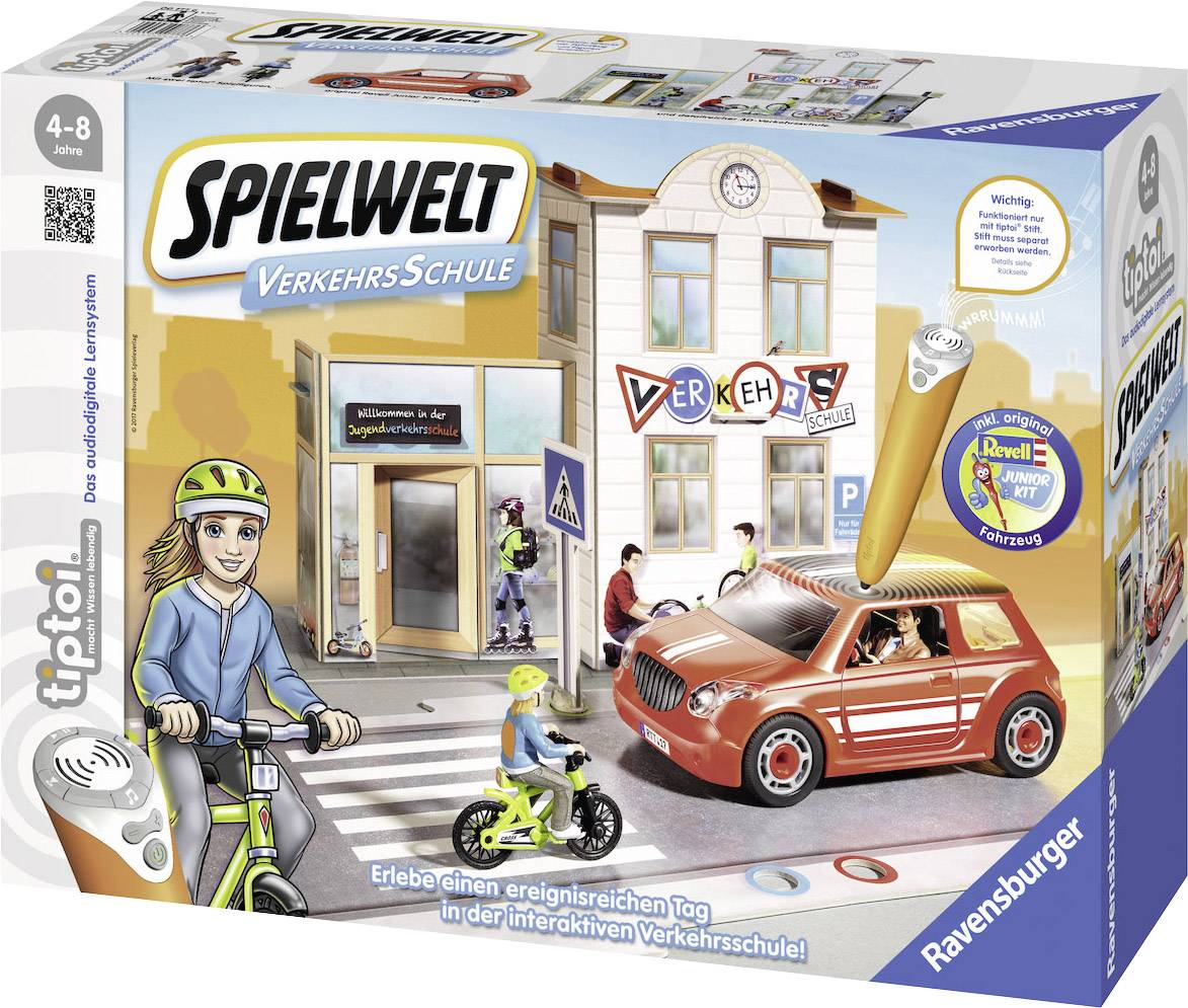 Ravensburger tiptoi® Spielwelt Verkehrsschule