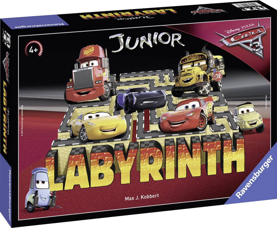 Ravensburger Disney/Pixar Cars 3 Junior Labyrinth