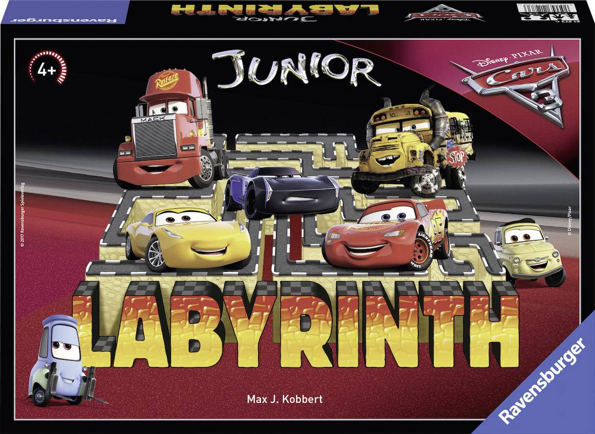 Ravensburger Disney/Pixar Cars 3 Junior Labyrinth