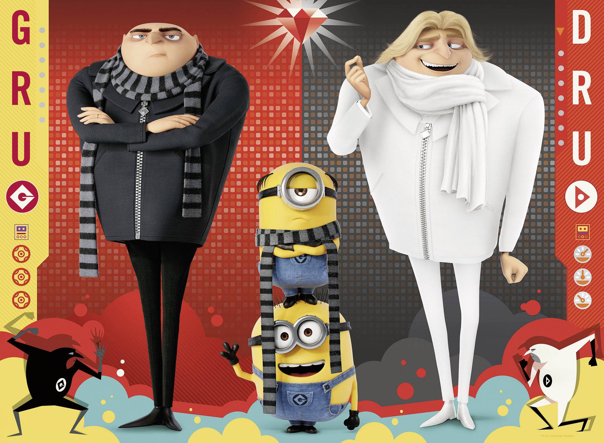 Ravensburger Puzzle - Gru und Dru