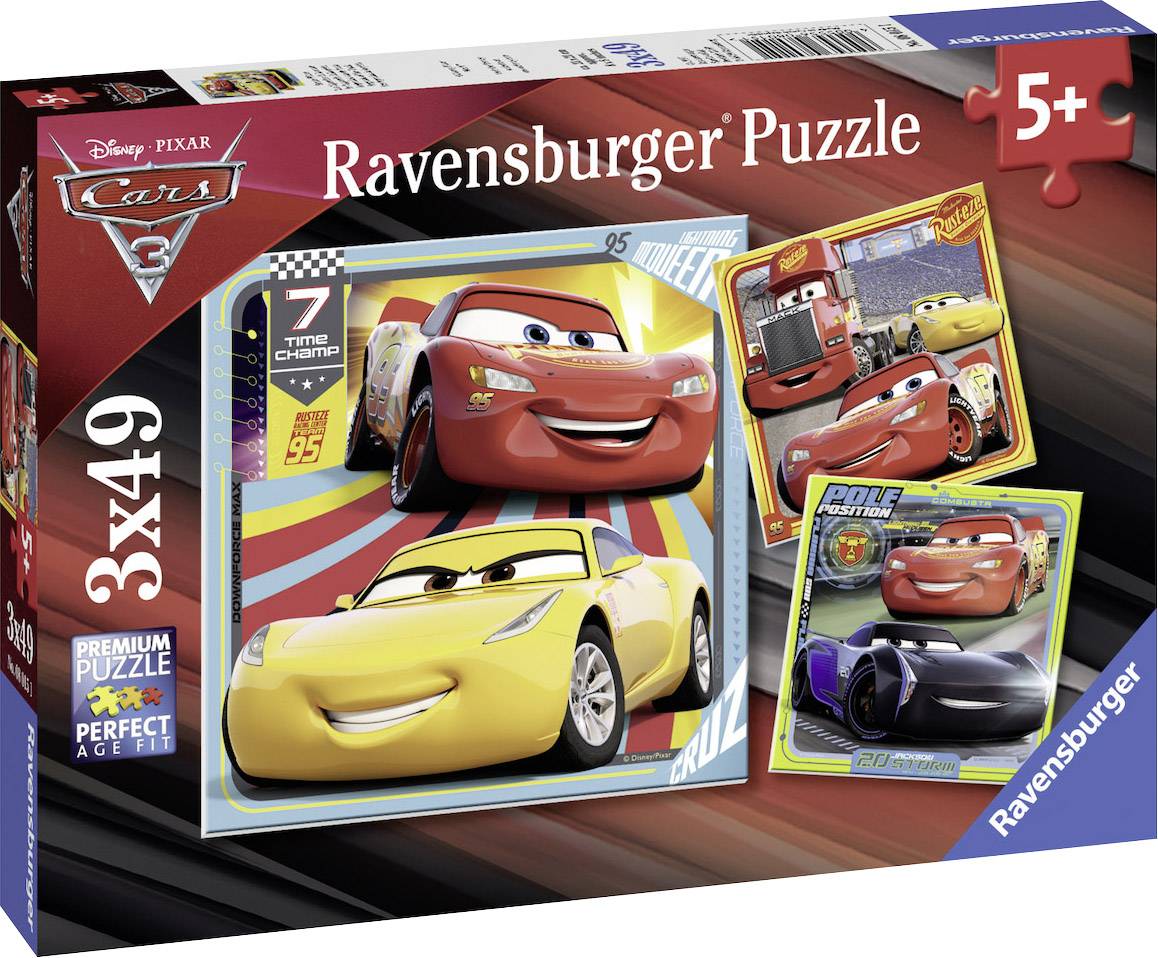 Ravensburger Puzzle - Bunte Flitzer