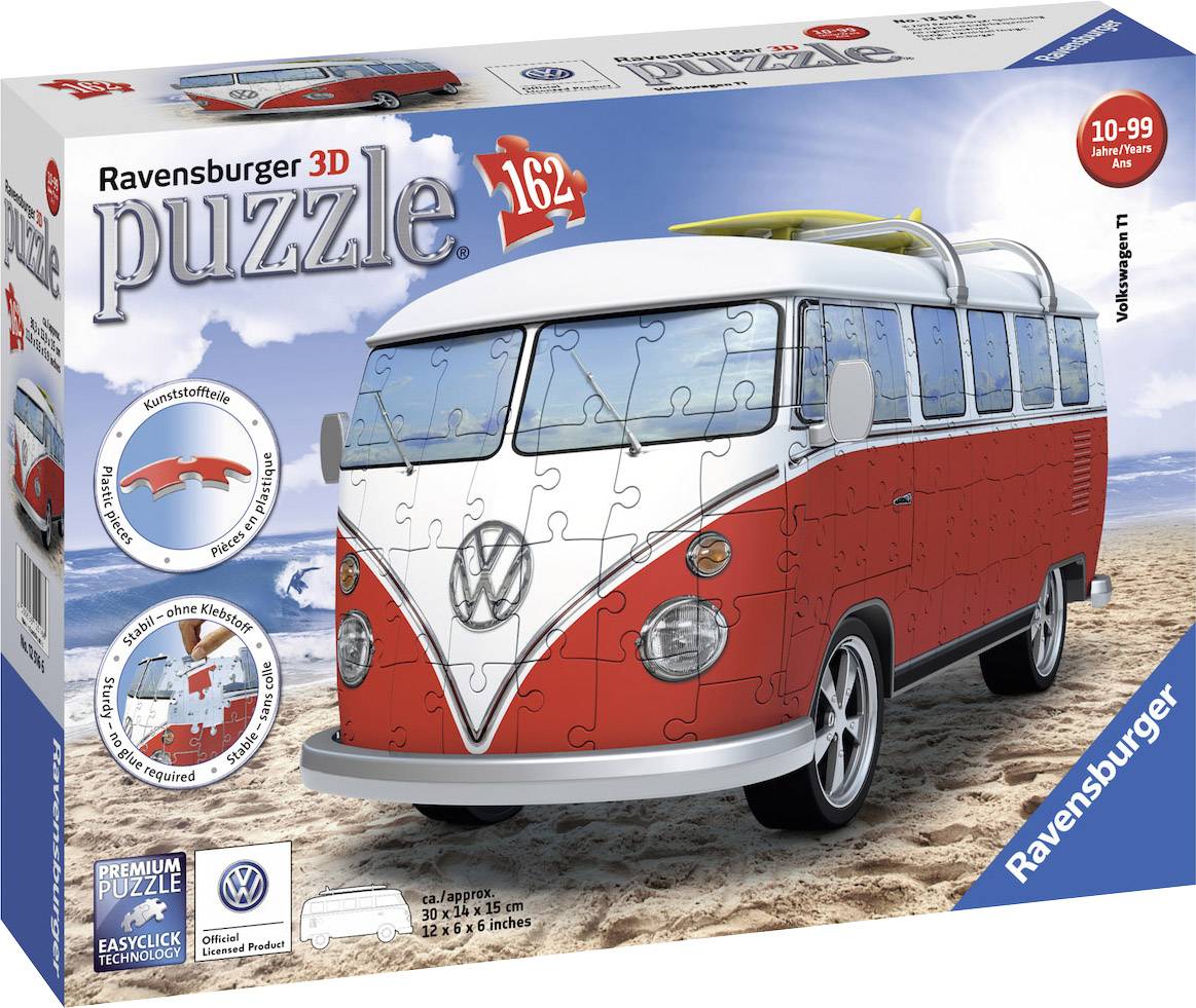 Ravensburger 3D Puzzle - Volkswagen T1 Surfer Edition