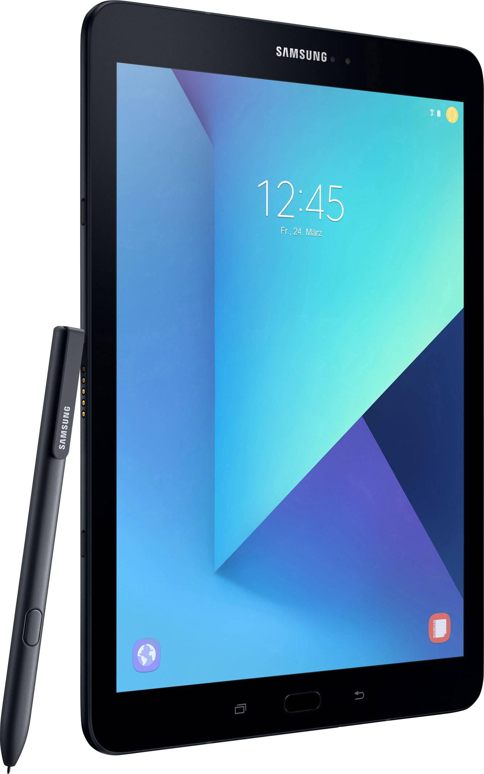 Samsung Galaxy Tab S3 WiFi 32 GB Schwarz Android-Tablet 24.6 cm (9.7 Zoll) 2.15 GHz  Android™ 7.0 Nougat 2048 x 1536 Pixel