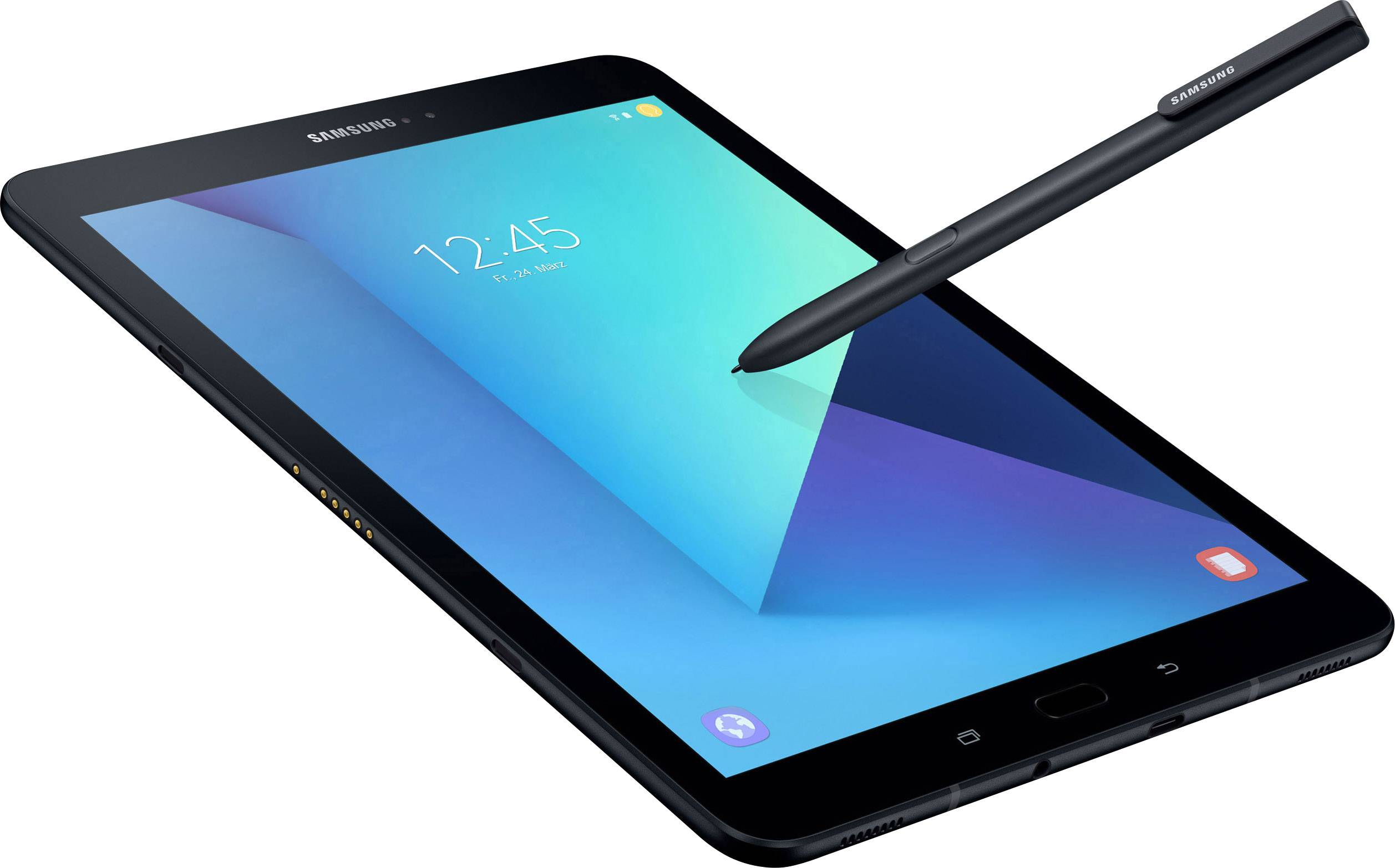 Samsung Galaxy Tab S3 WiFi 32 GB Schwarz Android-Tablet 24.6 cm (9.7 Zoll) 2.15 GHz  Android™ 7.0 Nougat 2048 x 1536 Pixel