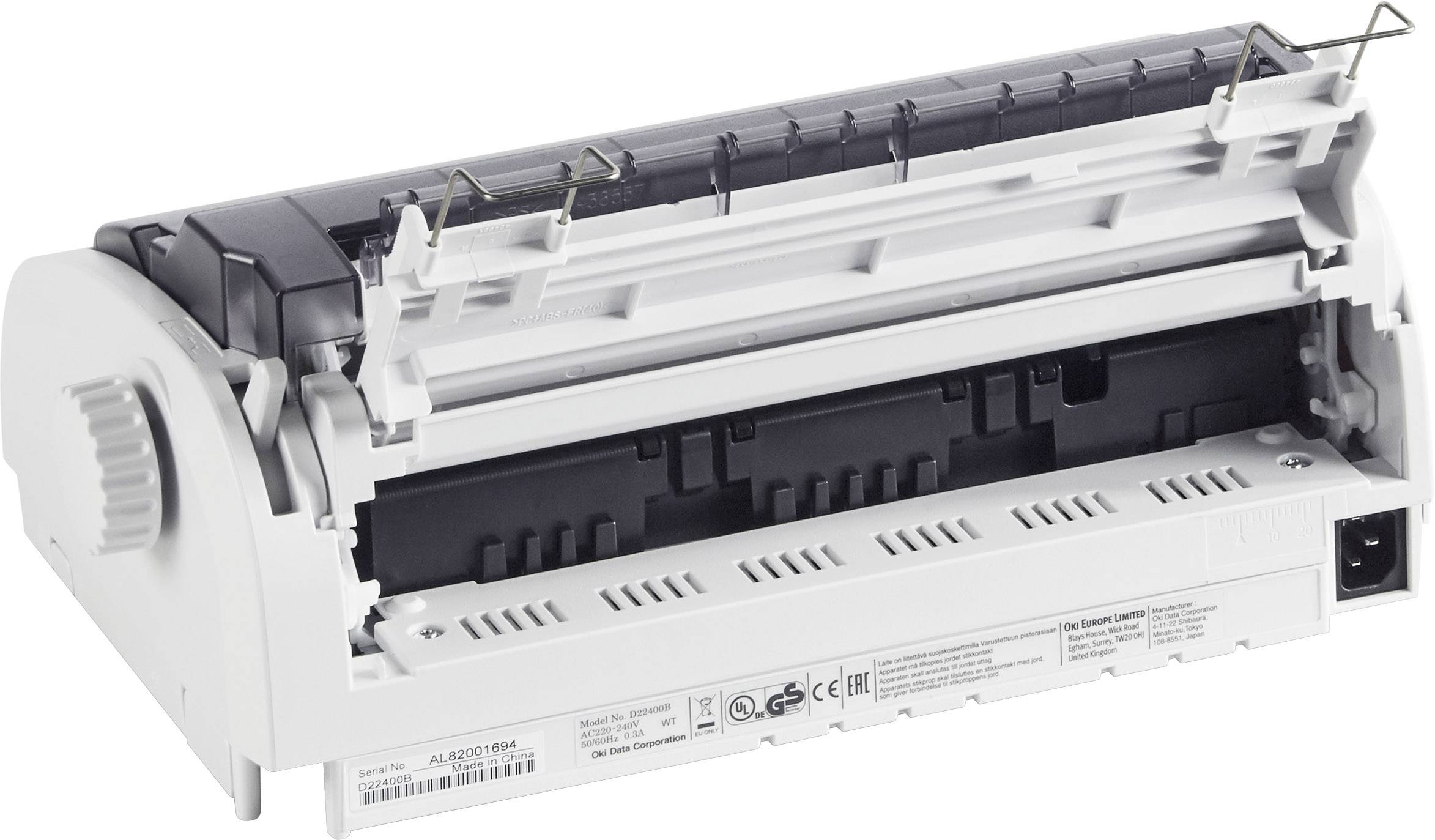 OKI ML1120 eco Nadeldrucker 375 Zeichen/s 9-Nadel-Druckkopf, Schmaler Einzug, Druckbreite 80 Zeichen USB, Parallel, RS-232