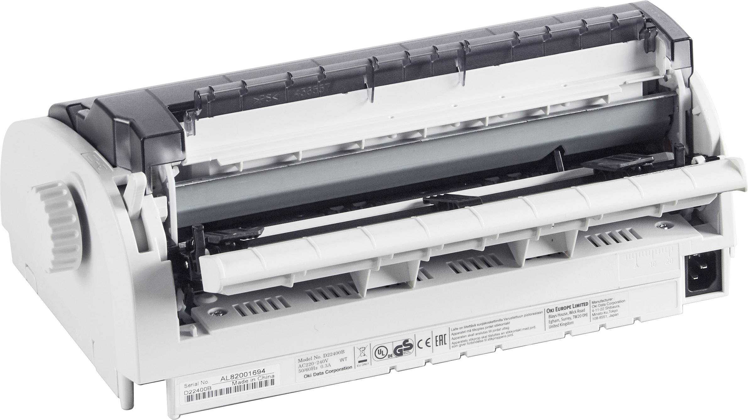 OKI ML1120 eco Nadeldrucker 375 Zeichen/s 9-Nadel-Druckkopf, Schmaler Einzug, Druckbreite 80 Zeichen USB, Parallel, RS-232