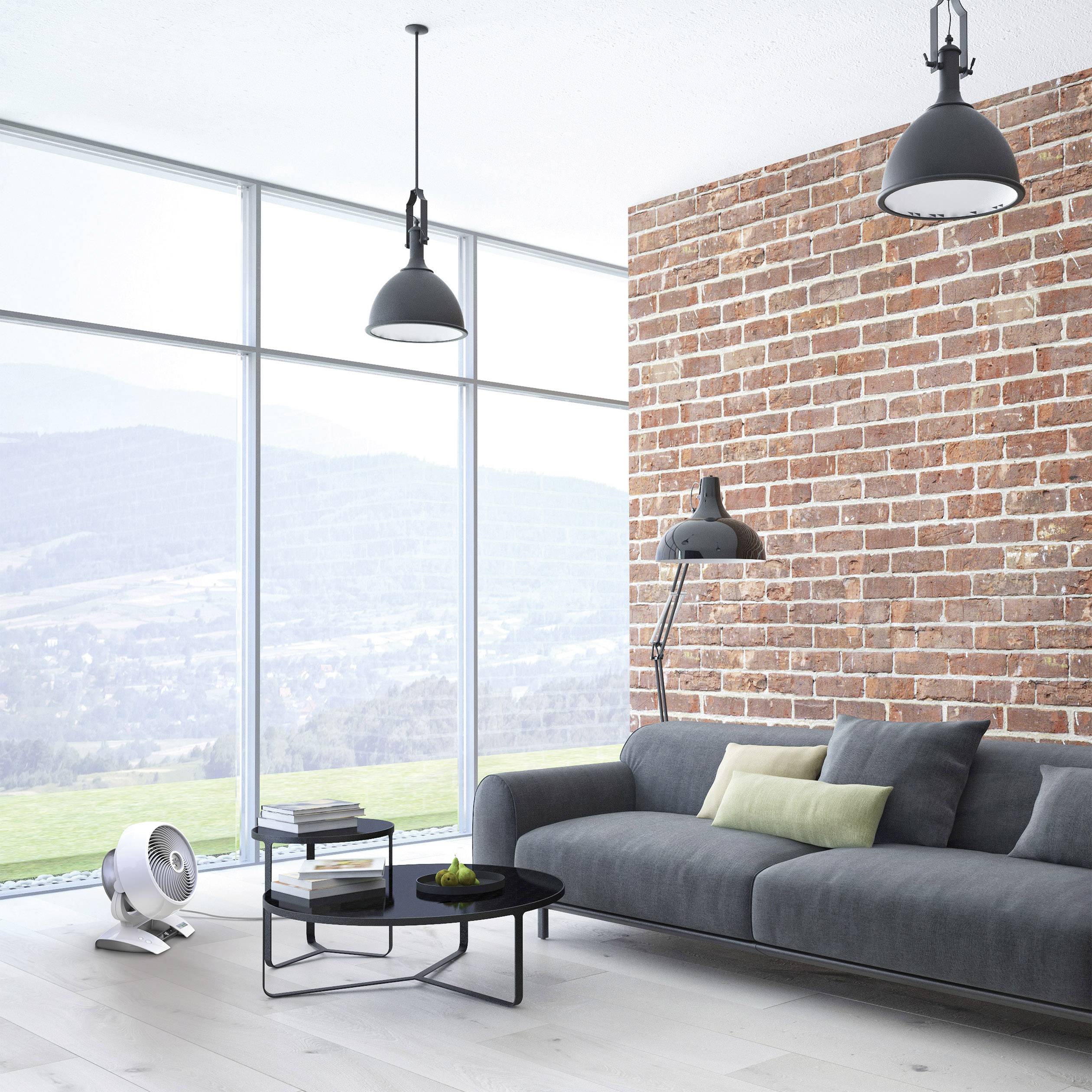 Vornado 6303DC Bodenventilator 3 W, 17 W, 52W LED-Display, mit Fernbedienung, Timer