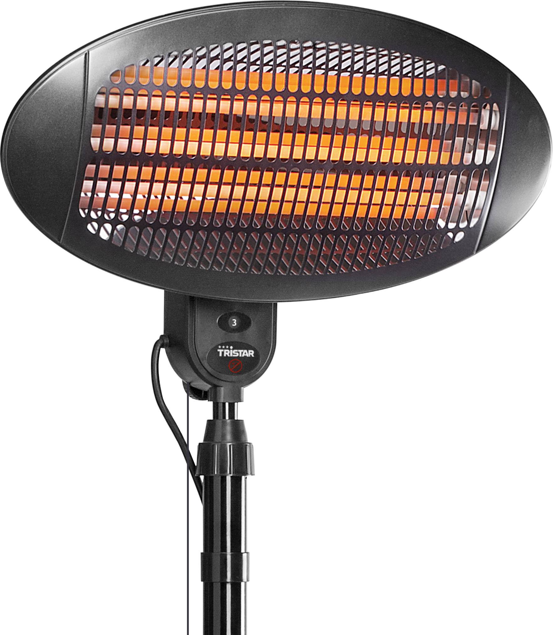 Tristar KA-5287 Terrassen-Strahler 650 W, 1300 W, 2000 W Schwarz