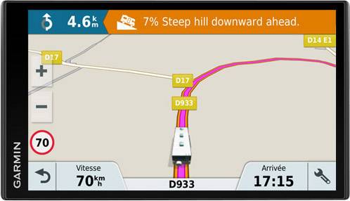 Garmin Camper 770 LMT-D EU Wohnmobil-Navi 17.7 cm 6.95 Zoll Europa