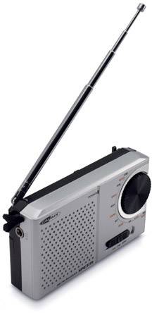 Caliber HPG 311R Taschenradio UKW Grau