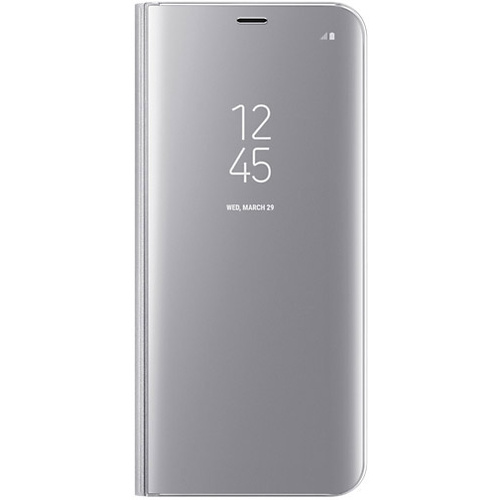 SAMSUNG CLEAR VIEW COVER S8+ SILBER