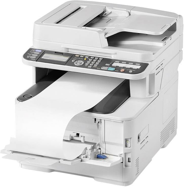OKI MC363dn Multifunktionsdrucker Laser Farbe A4 Drucker, Scanner, Kopierer, Fax LAN, Duplex, Duplex-ADF