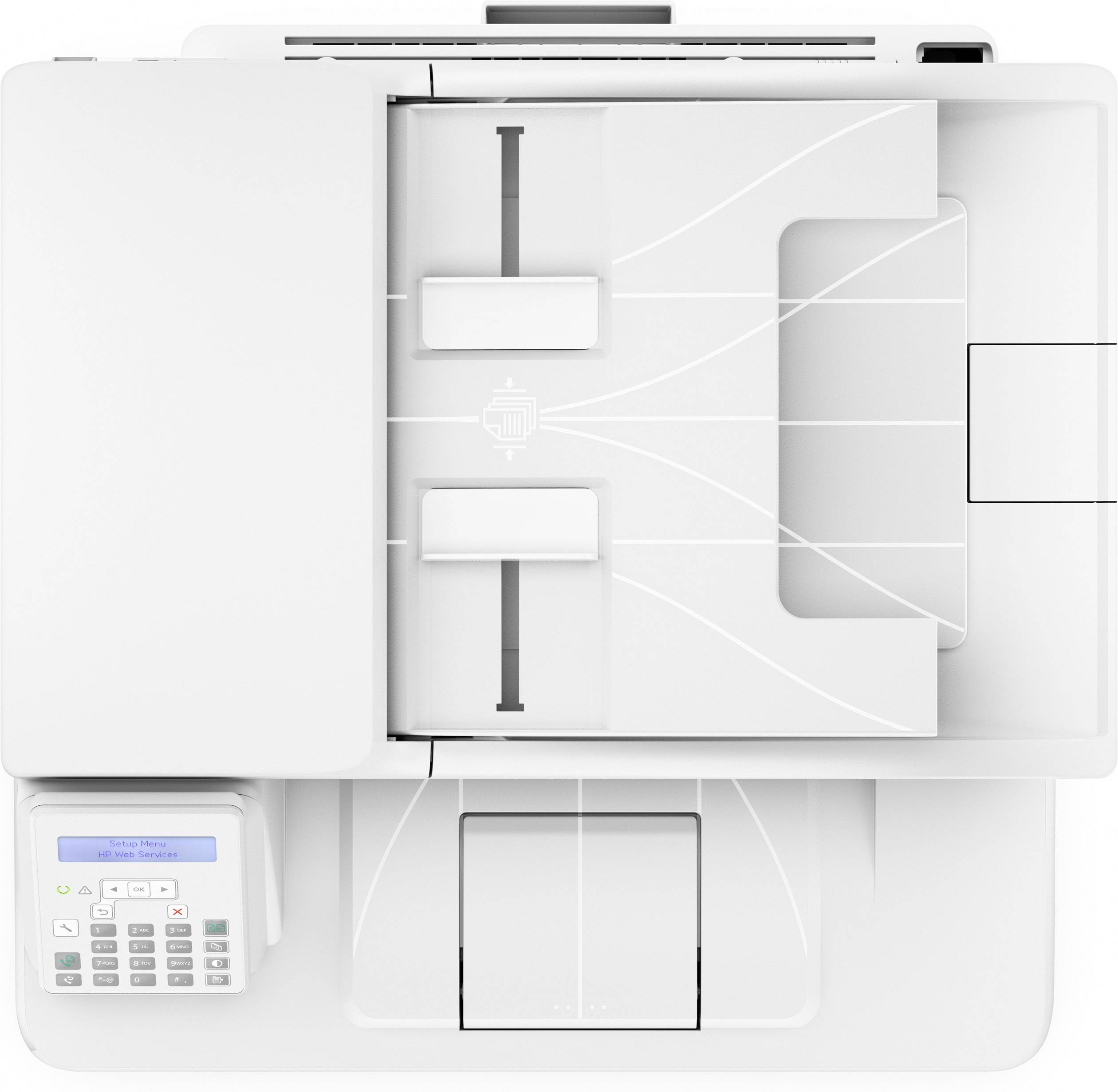 HP LaserJet Pro MFP M 227 fdn Multifunktionsdrucker Laser Schwarz-Weiß A4 Drucker, Scanner, Kopierer, Fax LAN, ADF