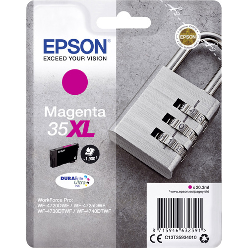 Epson Druckerpatrone T3593, 35XL Original Magenta C13T35934010