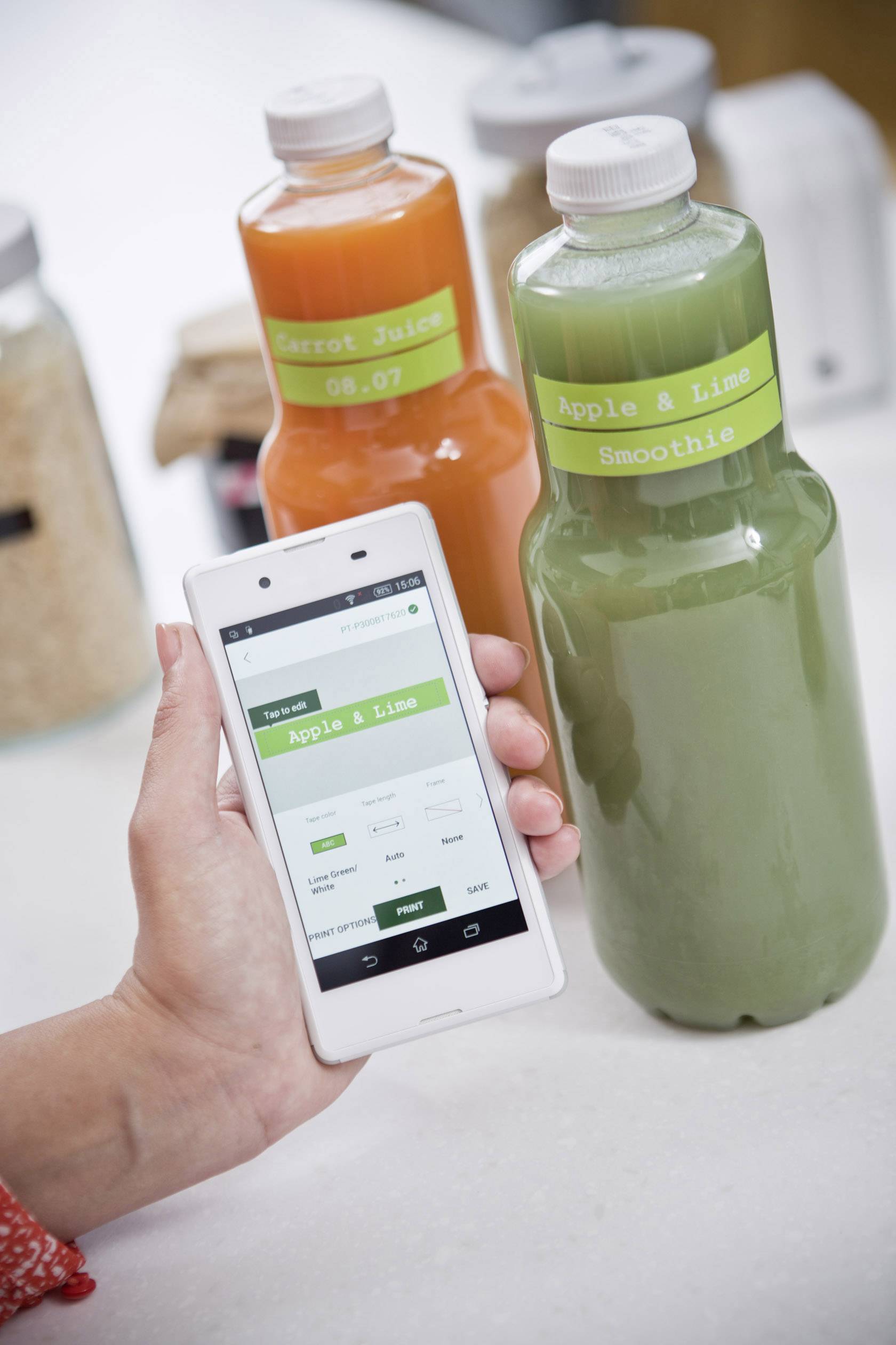 Brother P-touch P300BT Cube Bluetooth Beschriftungsgerät