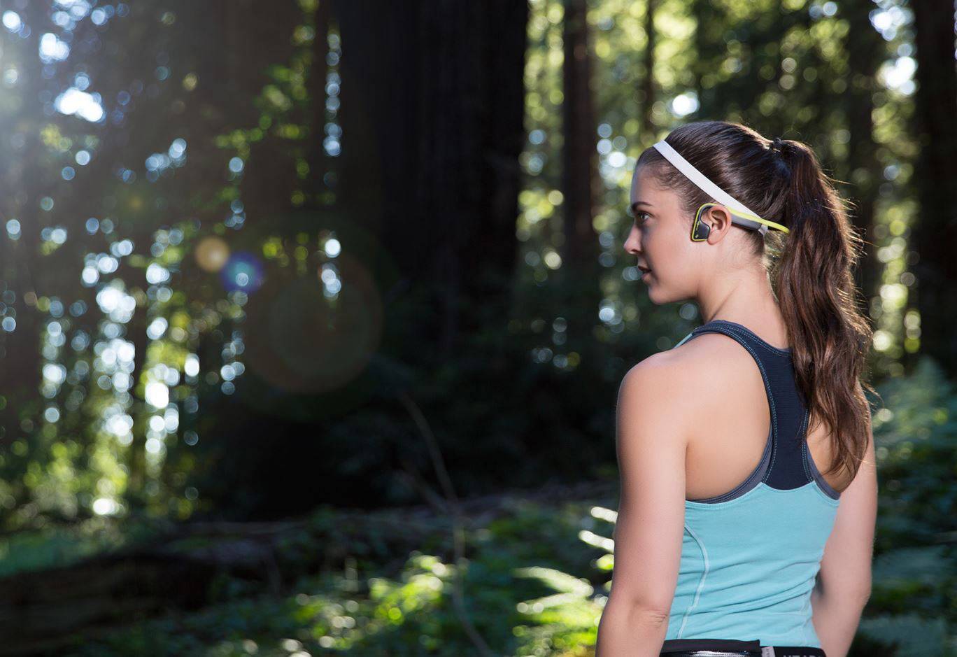 Aftershokz Trekz Titanium Grau