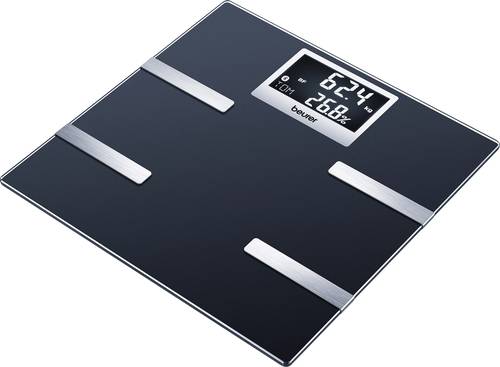 Beurer BF 700 Analysewaage Wägebereich (max.)=180kg Schwarz Mit Bluetooth