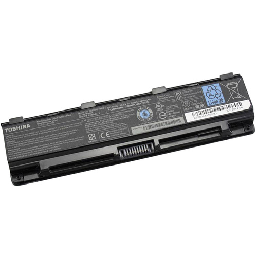 Toshiba Battery Pack - Laptop-Batterie - Lithium-Ionen - 6 Zellen - 4400 mAh - Schwarz