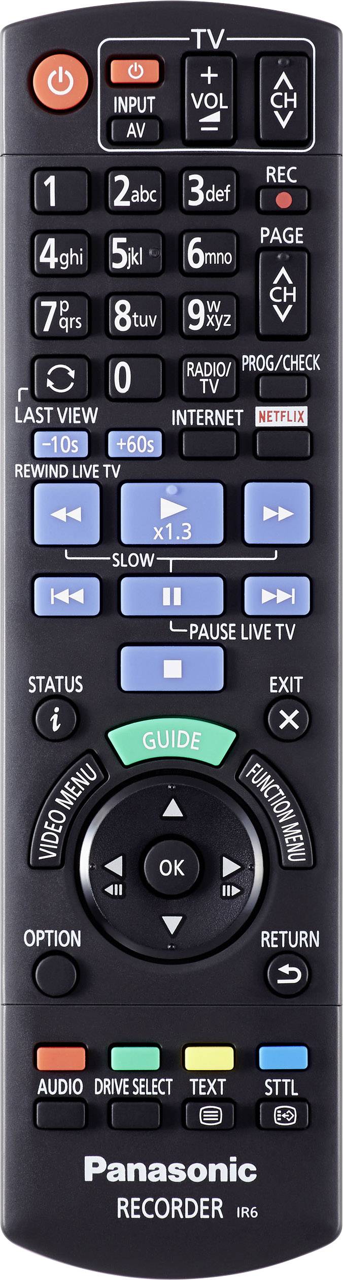 Panasonic DMRUBS90EGK UHD BlurayRecorder 4K Ultra HD, TripleHD DVB