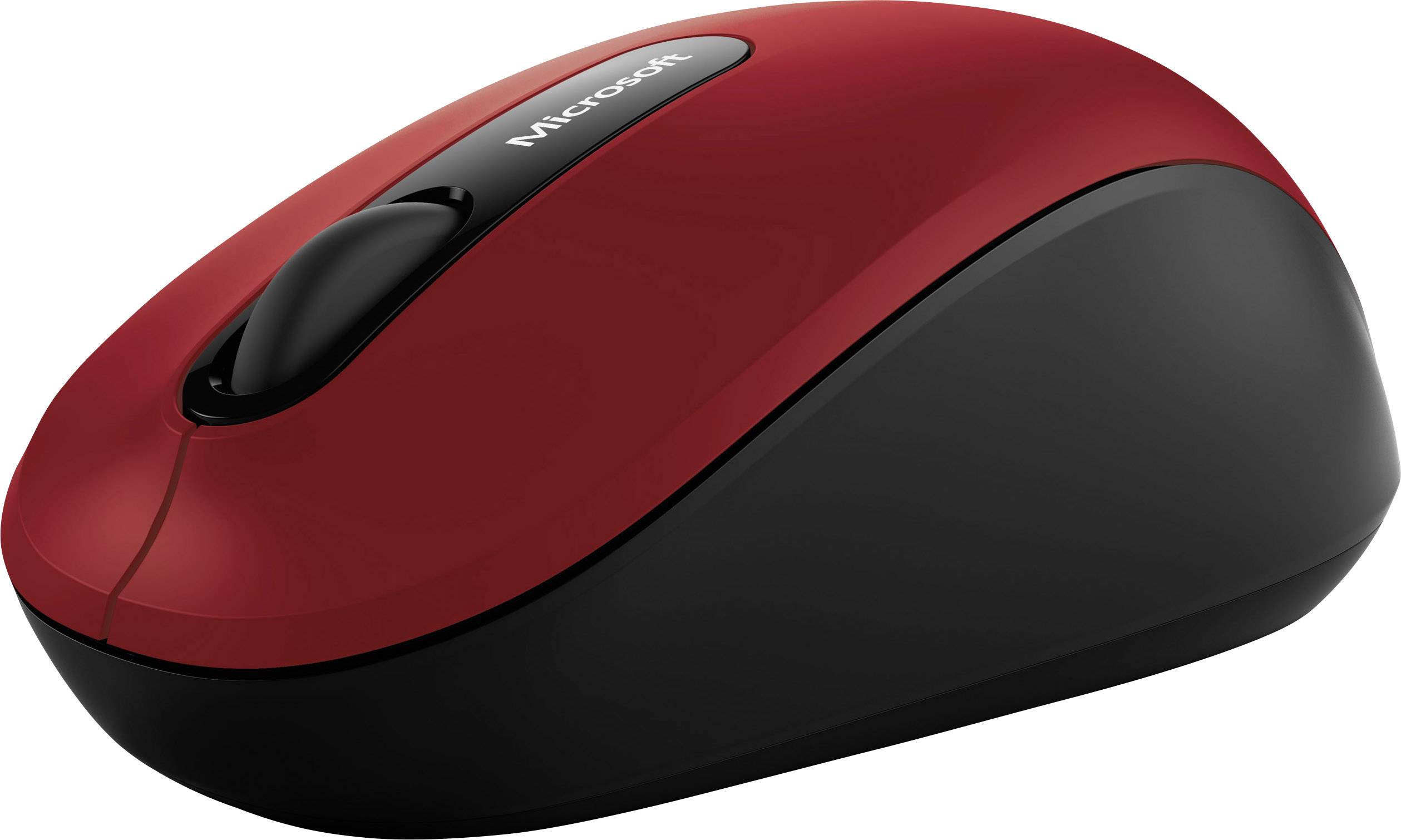 Microsoft Bluetooth® Maus Optisch Schwarz, Rot