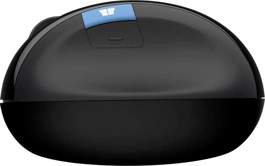 Microsoft Sculp Ergonomic Kabellose Maus Funk Infrarot Schwarz 5 Tasten 1000 dpi Ergonomisch