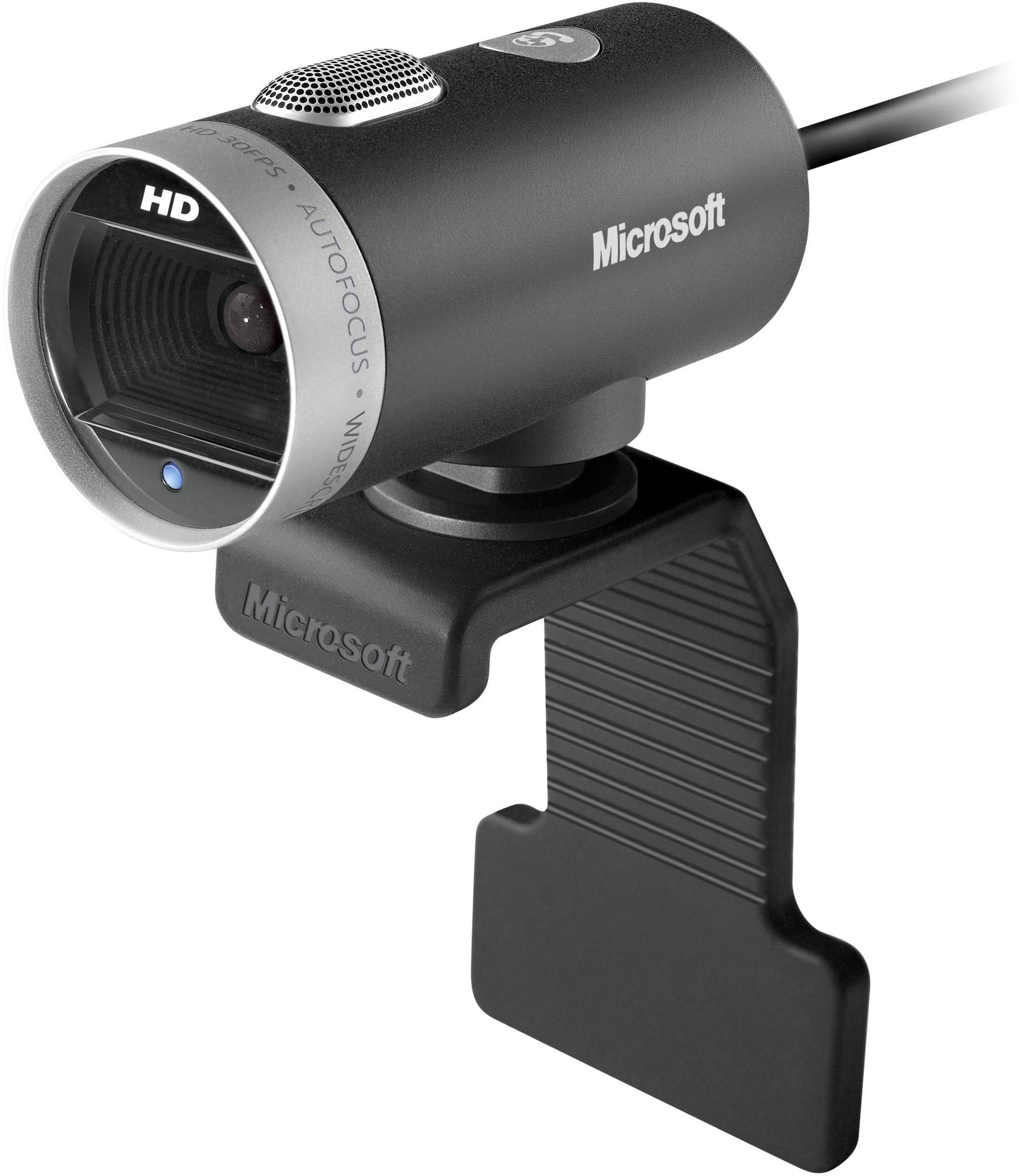 Microsoft LifeCam Cinema for Business HD-Webcam 1280 x 720 Pixel Klemm-Halterung