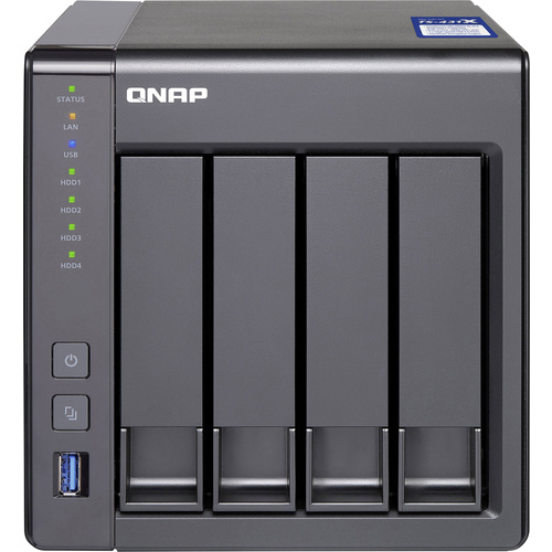QNAP TS-431X-2G NAS-Server Gehäuse 4 Bay