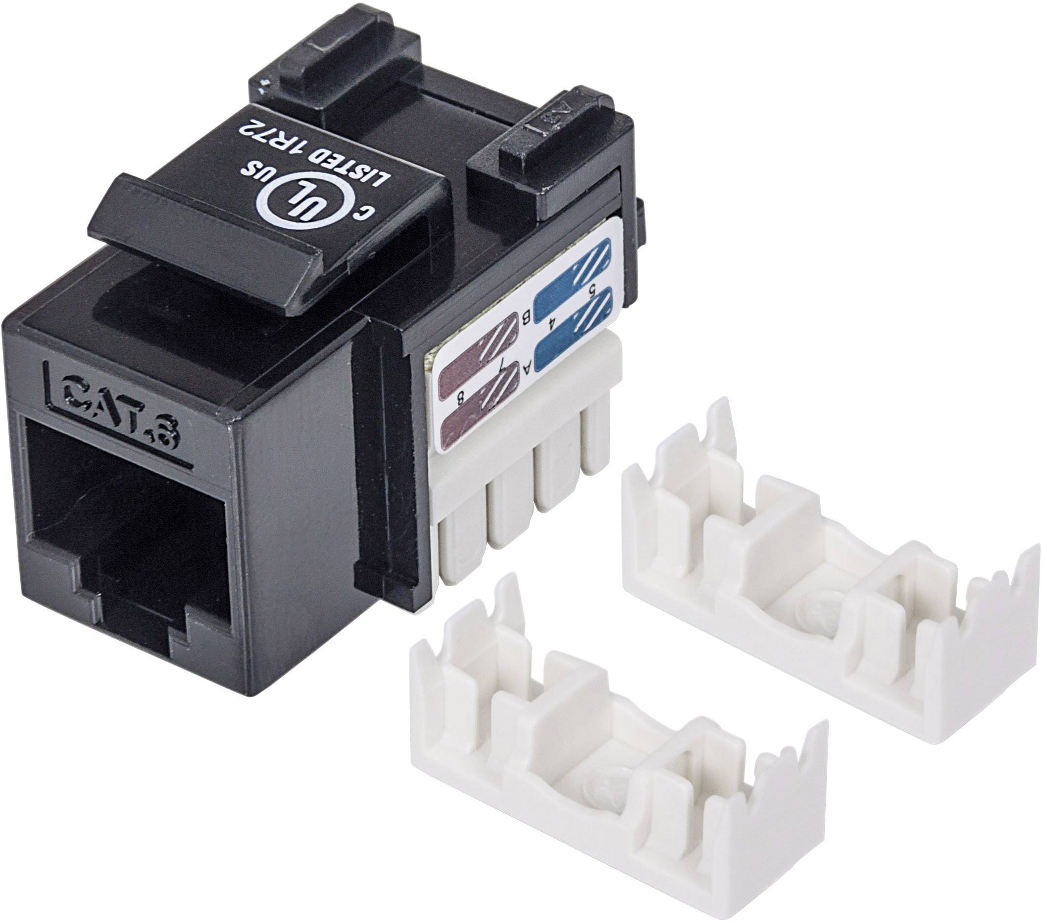 Intellinet 210720 RJ45-Einbaumodul Keystone CAT 6 1 St.