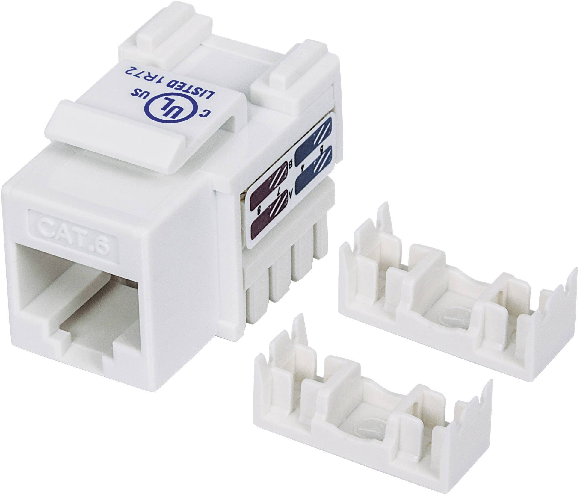 Intellinet 210591 RJ45-Einbaumodul Keystone CAT 6 1 St.