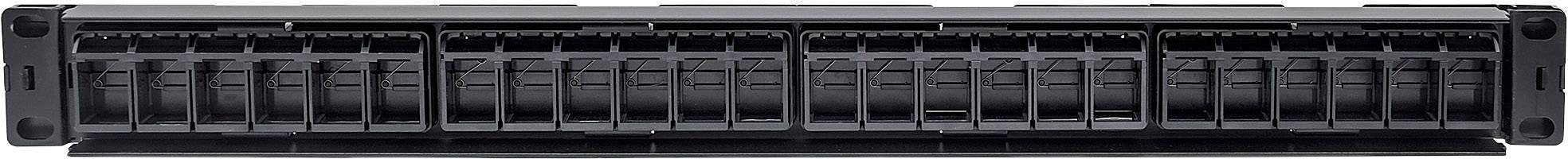 Intellinet 720427 24 Port Netzwerk-Patchpanel 483mm (19") Unbestückt 1 HE Unbestückt