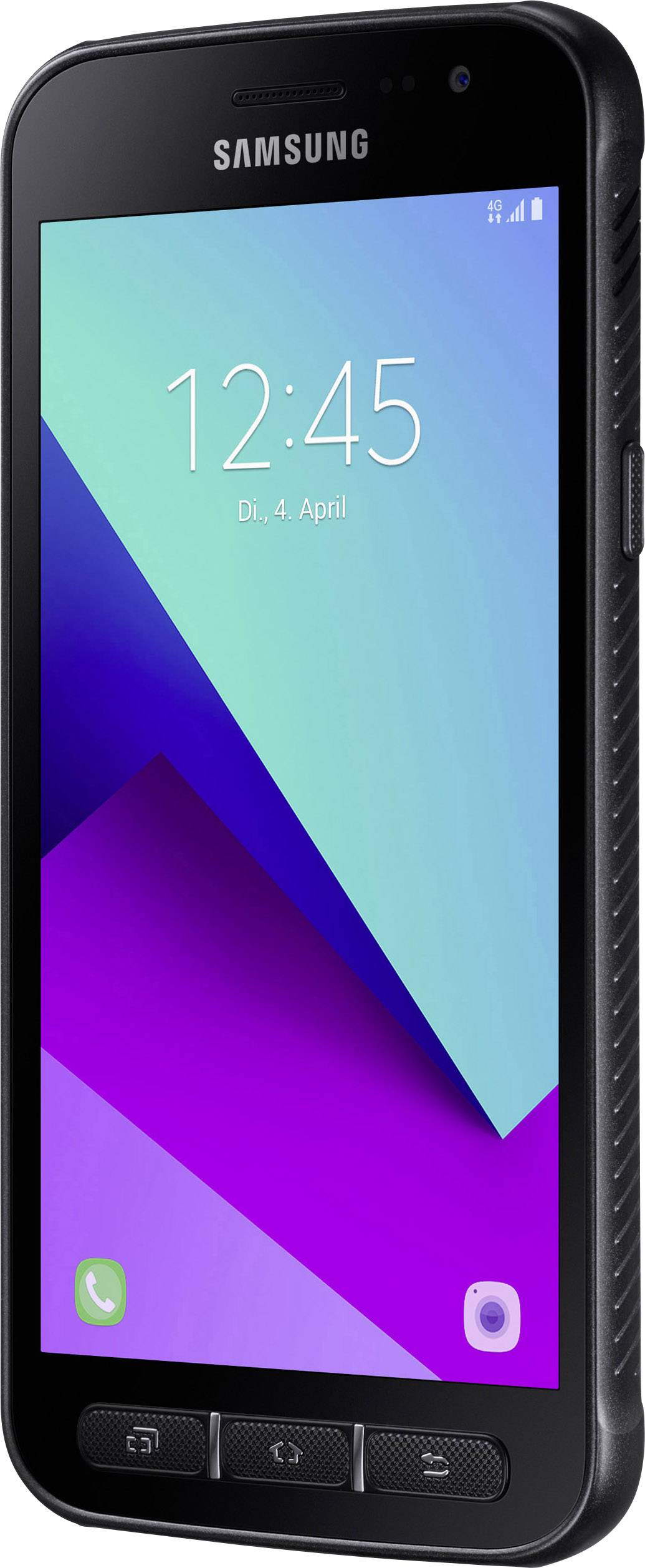 Samsung Galaxy Xcover 4 16 GB Schwarz 12.7 cm (5 Zoll) Outdoor Smartphone