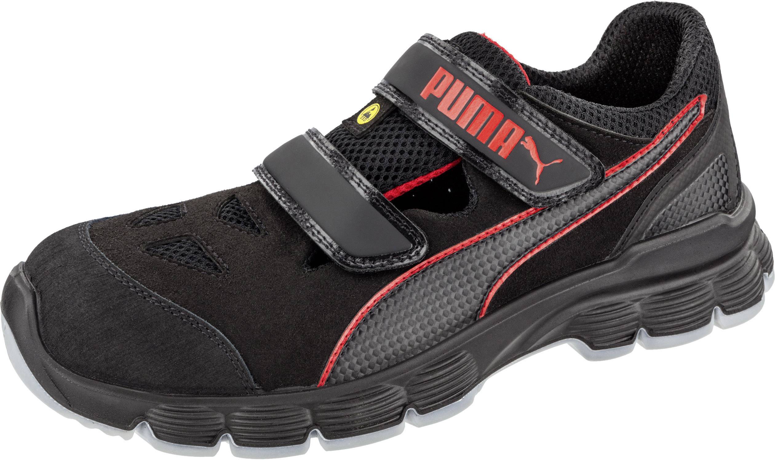PUMA Aviat Low ESD SRC 640891-44 ESD Sicherheitsschuh S1P Schuhgröße (EU): 44 Schwarz, Rot 1St.