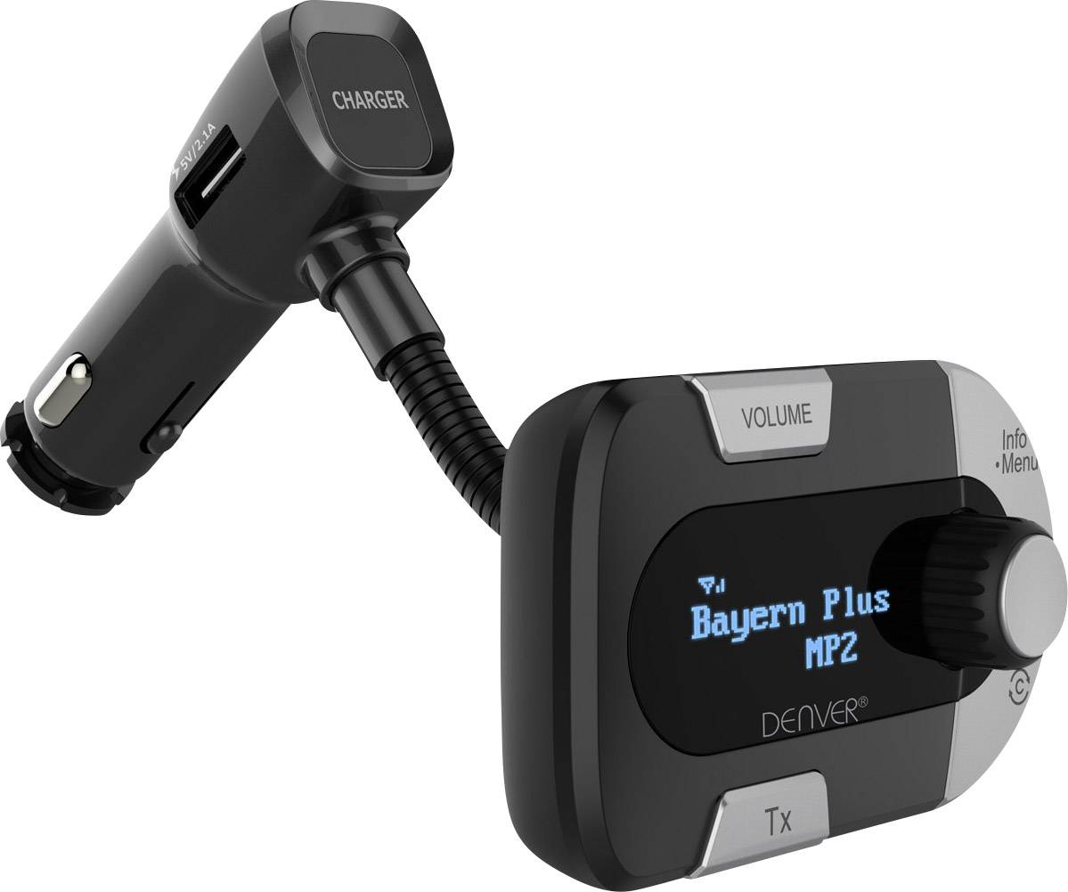 Denver DAB11 DAB+ Empfänger Freisprechfunktion, Ladefunktion