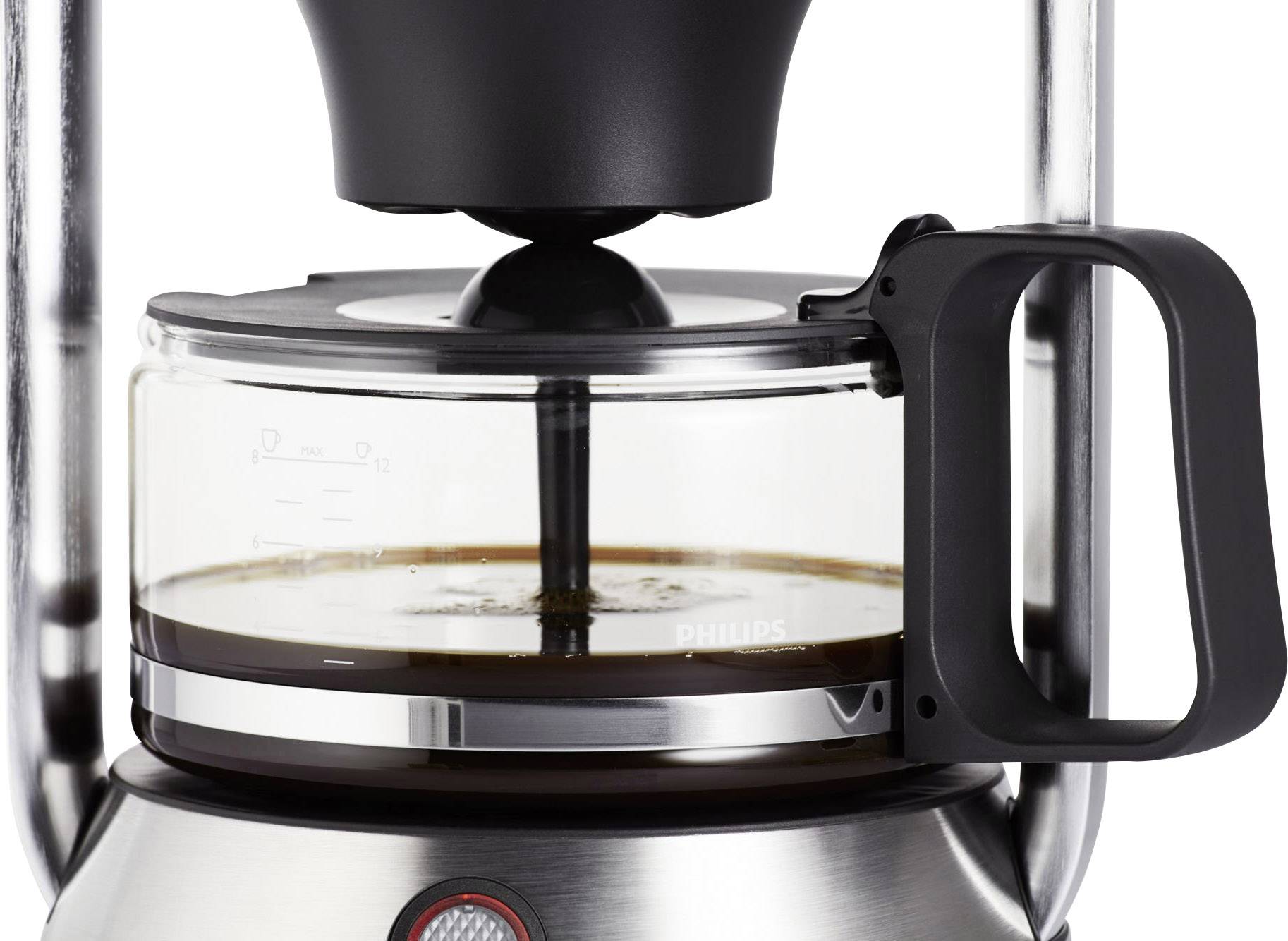 Philips Kaffeemaschine Edelstahl Fassungsvermögen Tassen=12