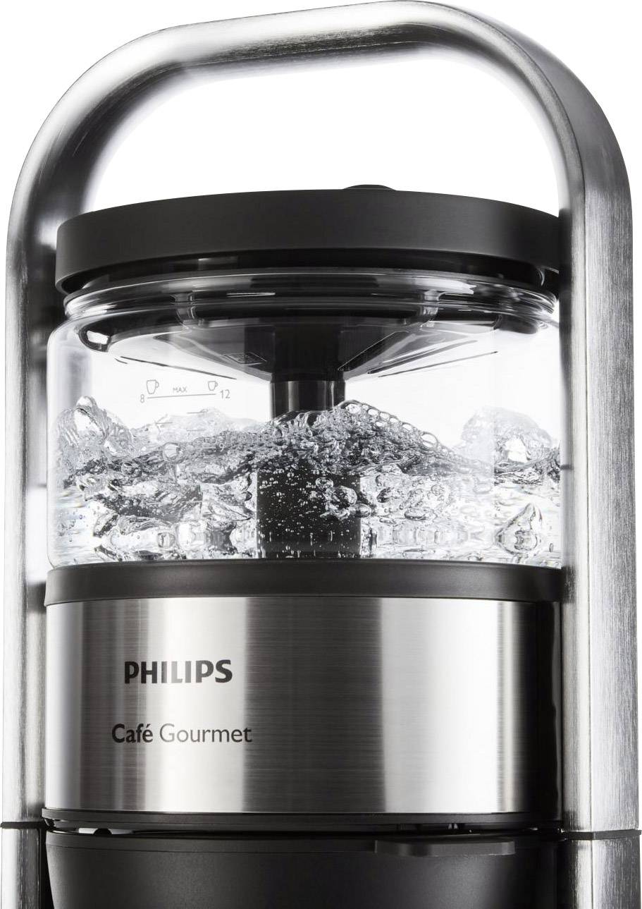 Philips Kaffeemaschine Edelstahl Fassungsvermögen Tassen=12