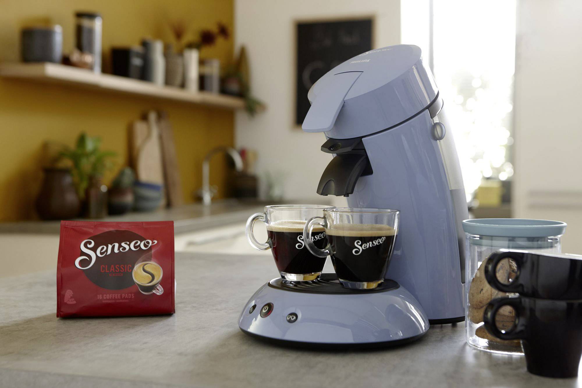 SENSEO® HD7817/70 Kaffeepadmaschine Hellblau