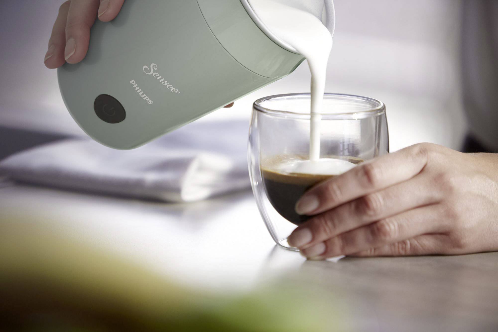 SENSEO® Milk Twister CA6500/10 Milchaufschäumer Hellgrün 500 W