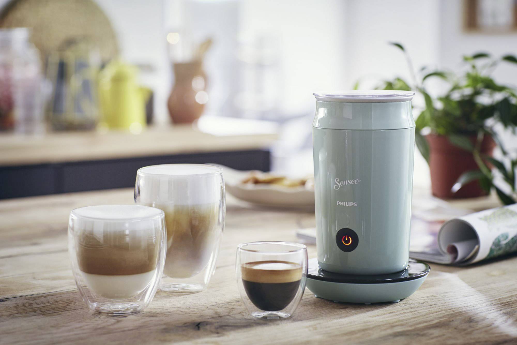 SENSEO® Milk Twister CA6500/10 Milchaufschäumer Hellgrün 500 W