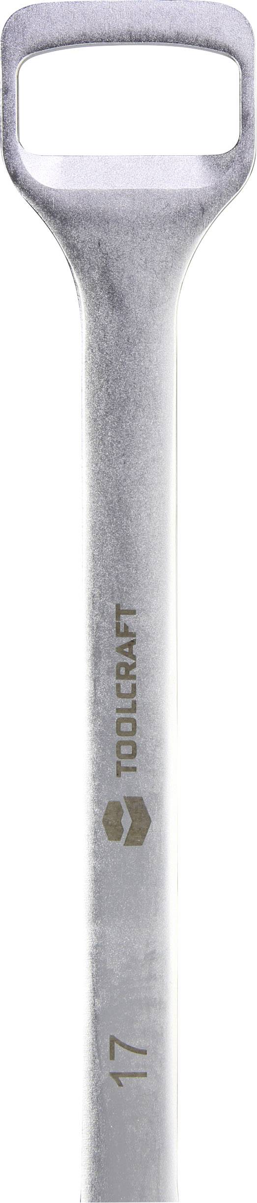 TOOLCRAFT TO-6542472 Flaschenöffner Maulschlüssel Schlüsselweite (Metrisch) 17mm