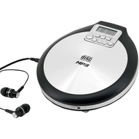 SoundMaster CD9220 Tragbarer CD-Player CD, CD-R, CD-RW, MP3 Akku-Ladefunktion Schwarz, Grau SoundMaster CD9220 Tragbarer CD-Player CD, CD-R, CD-RW, MP3 Akku-Ladefunktion Schwarz, Grau