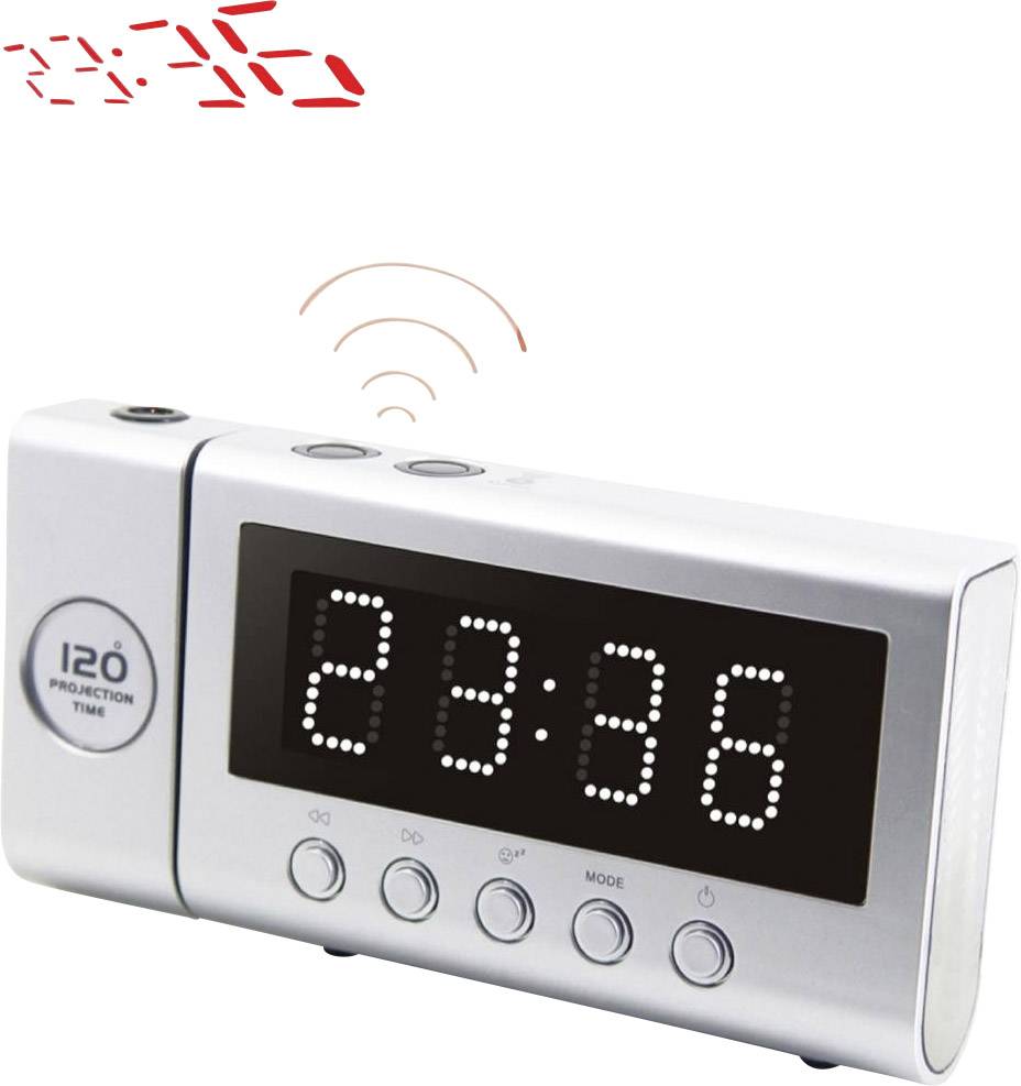 soundmaster FUR6100SI Radiowecker UKW Grau