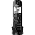 Panasonic KX-TGQ200GB Schnurloses Telefon VoIP Babyphone, Freisprechen Beleuchtetes Display Schwarz