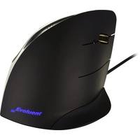 Evoluent Vertical Mouse Corded Right Hand Ergonomische Maus USB Optisch Schwarz, Silber 5 Tasten Ergonomisch Evoluent Vertical Mouse Corded Right Hand Ergonomische Maus USB Optisch Schwarz, Silber 5 Tasten Ergonomisch