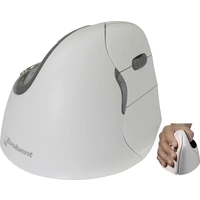 Evoluent VerticalMouse4 VM4RB Mac Ergonomische Maus Bluetooth® Optisch Weiß, Silber 6 Tasten 2800 dpi Ergonomisch Evoluent VerticalMouse4 VM4RB Mac Ergonomische Maus Bluetooth® Optisch Weiß, Silber 6 Tasten 2800 dpi Ergonomisch