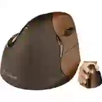 Evoluent VerticalMouse4 VM4SW Small Ergonomische Maus Funk Optisch Braun 6 Tasten 2800 dpi Ergonomisch Evoluent VerticalMouse4 VM4SW Small Ergonomische Maus Funk Optisch Braun 6 Tasten 2800 dpi Ergonomisch