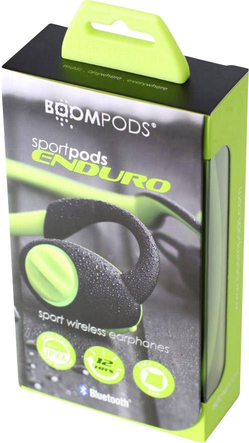 Boompods Sportpods Enduro In Ear grün